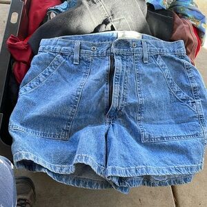 Faded Glory Jean high wasted shorts size 12